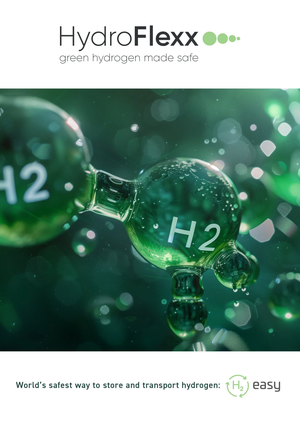 H2Easy binds green hydrogen into a solid powder. Store and transport it without high pressure or cryogenic tanks, and release it on demand on board.